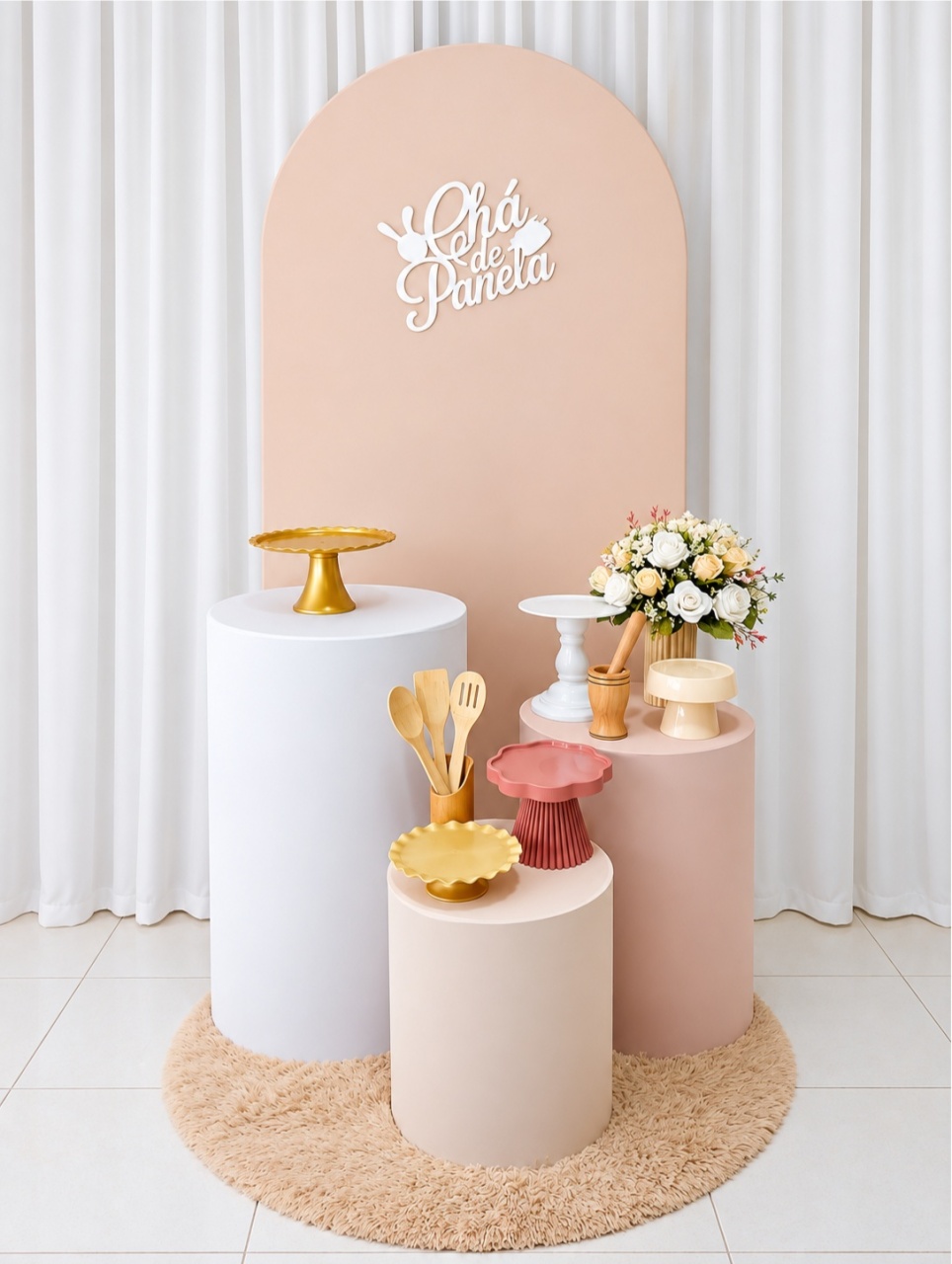 Chá de Panela Básico -  Jenaina Decoração e Locação 