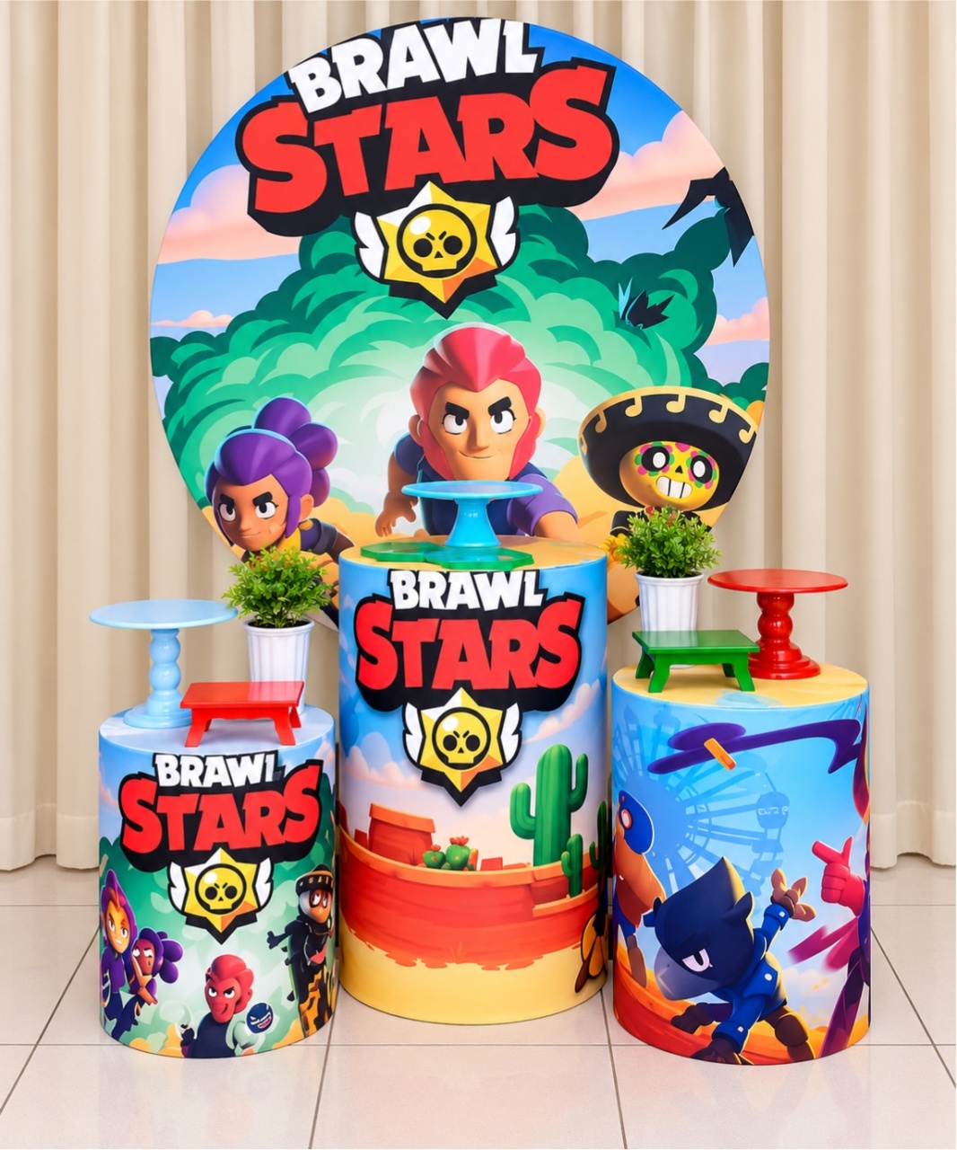 Braw Star Básico -  Jenaina Decoração e Locação 