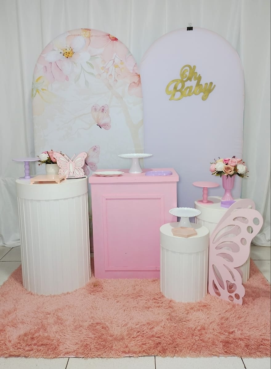 Chá de Bebê Borboletas🦋 -  Jenaina Decoração e Locação 