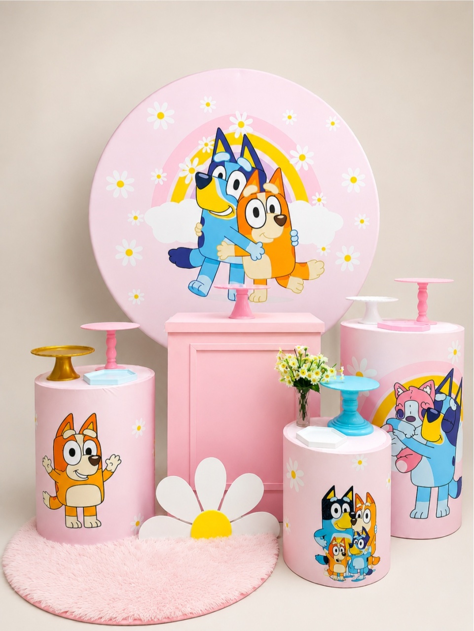 Bingo E Bluey -  Jenaina Decoração e Locação 