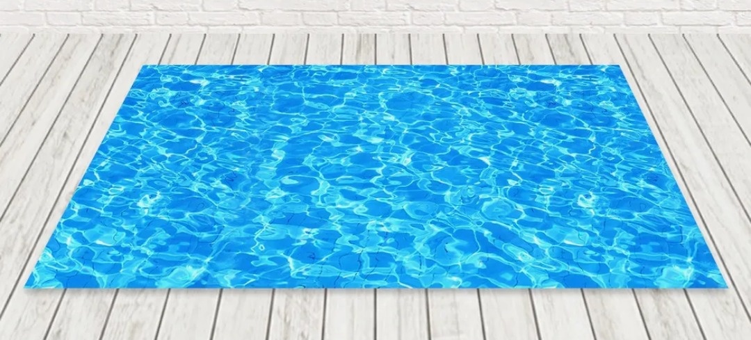 Tapete Piscina Em Lona -  Jenaina Decoração e Locação 