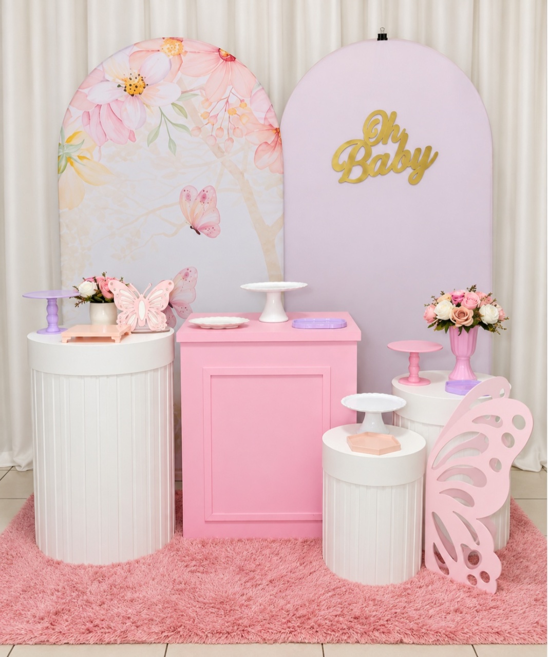 Chá de Bebê Borboletas🦋 -  Jenaina Decoração e Locação 