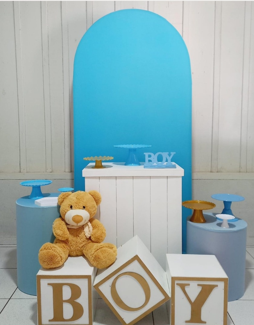 Chá de Bebê🍼 Menino -  Jenaina Decoração e Locação 