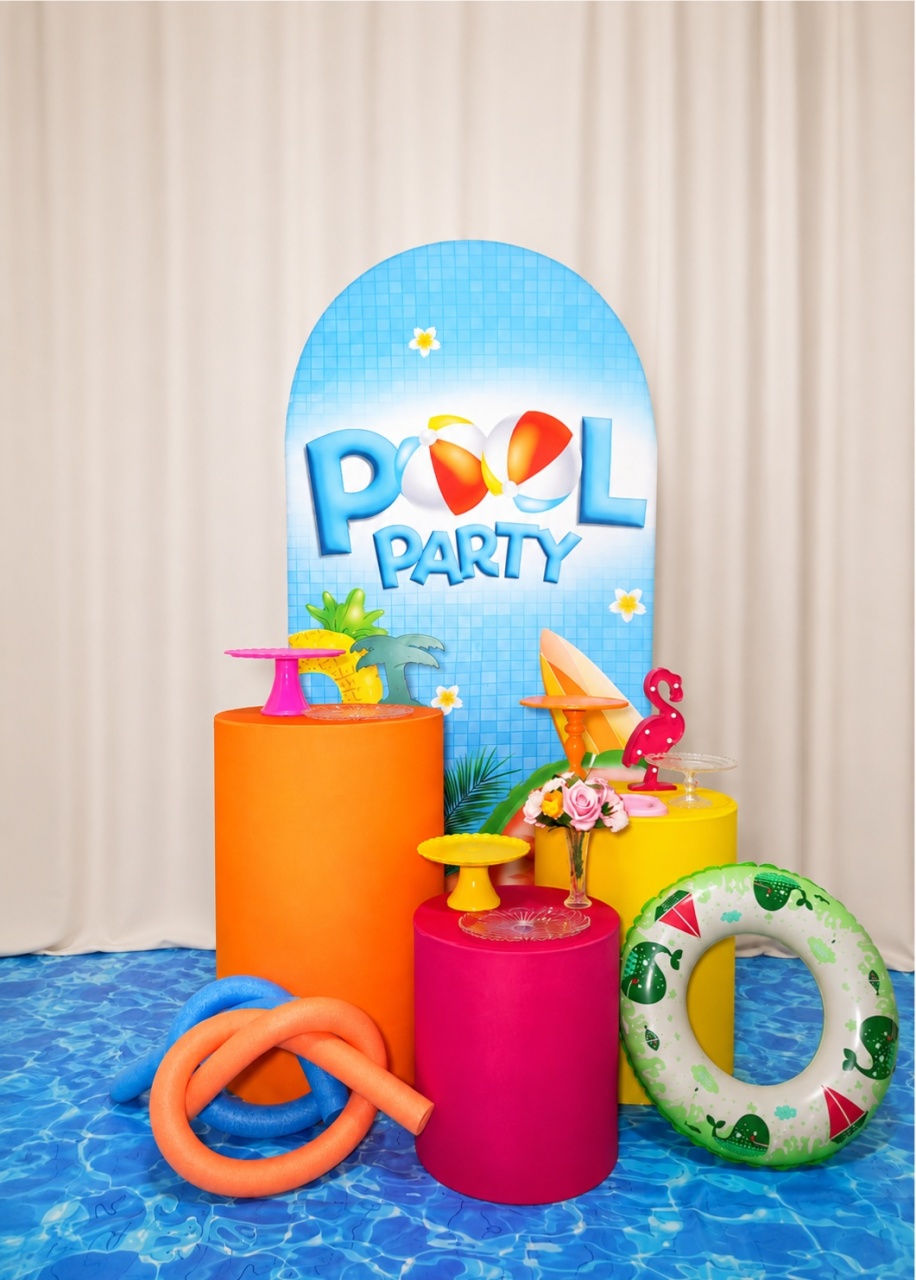 Pool Party -  Jenaina Decoração e Locação 