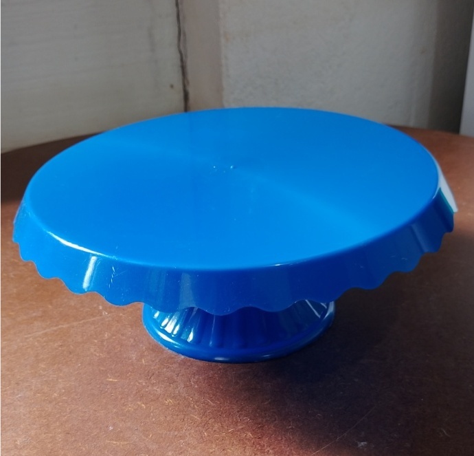 Peça de Doce Azul Escuro Pezinho -  Jenaina Decoração e Locação 