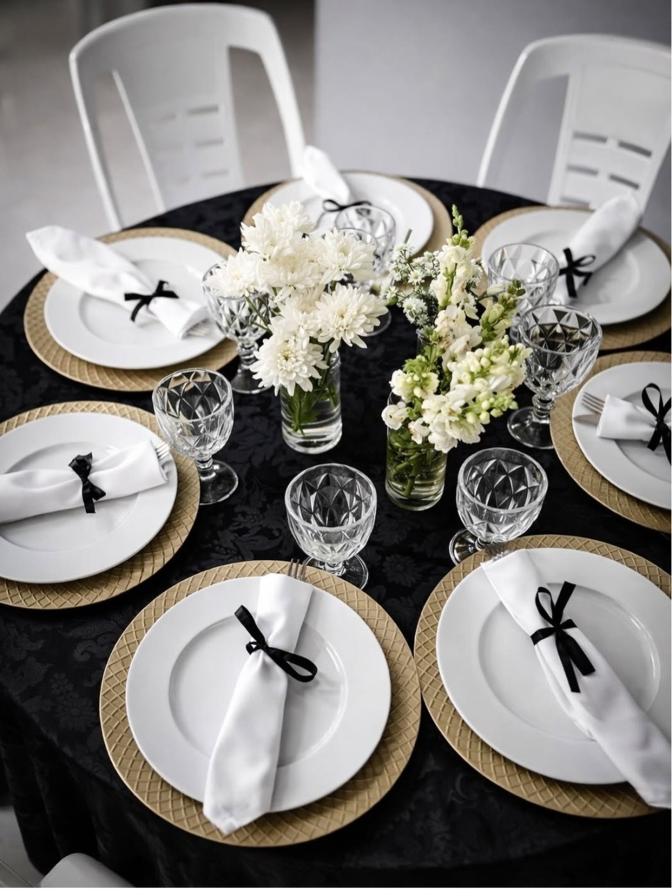 Souplast Dourado -  Jenaina Decoração e Locação 
