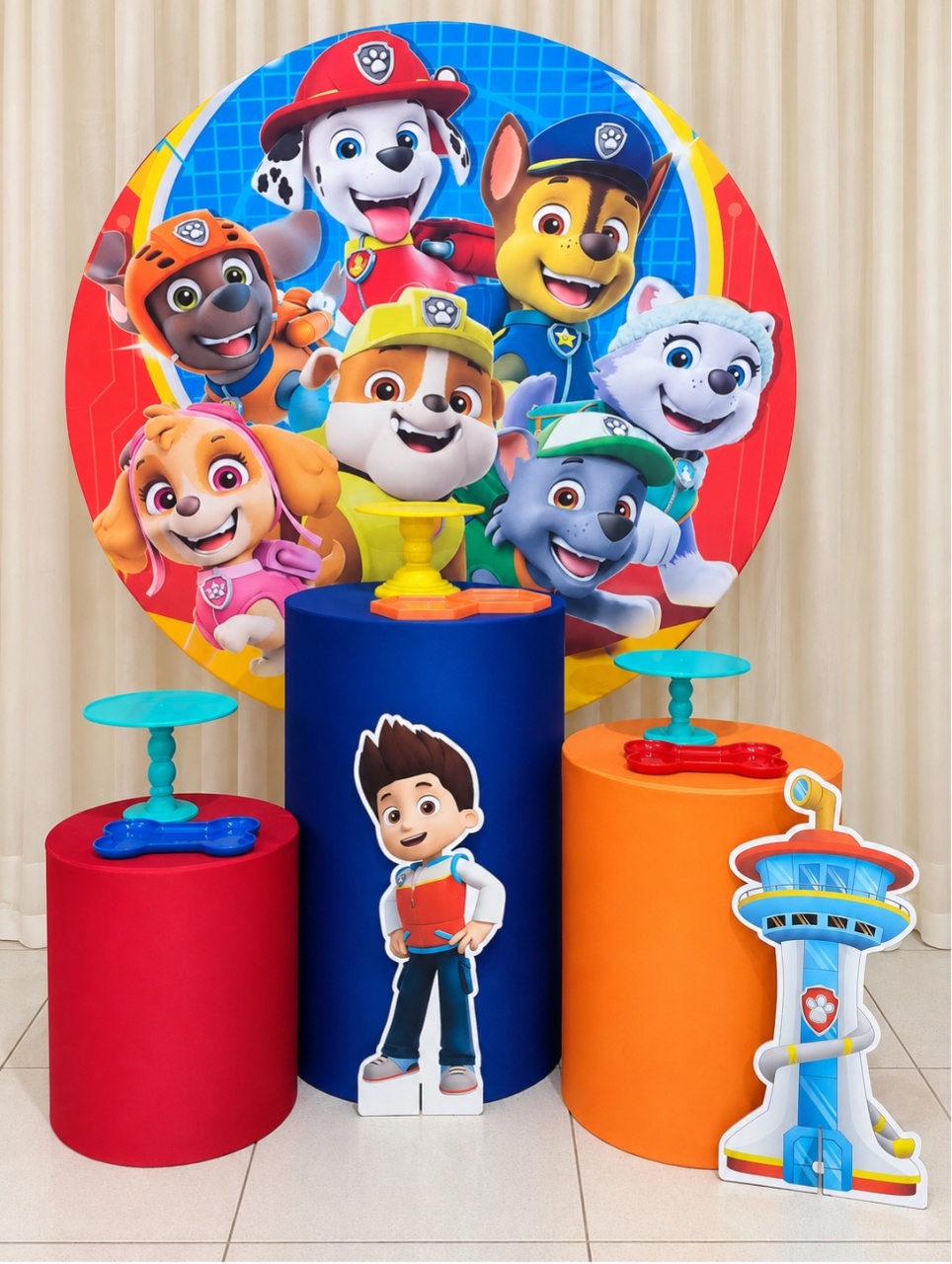Kit Patrulha Canina -  Jenaina Decoração e Locação 