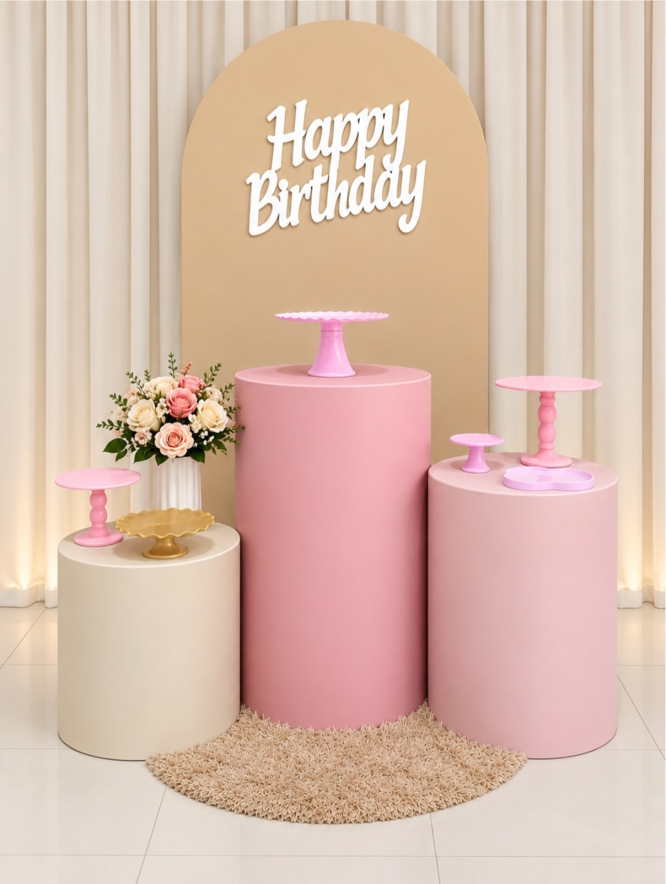 Kit Mulher Tons Pastéis -  Jenaina Decoração e Locação 