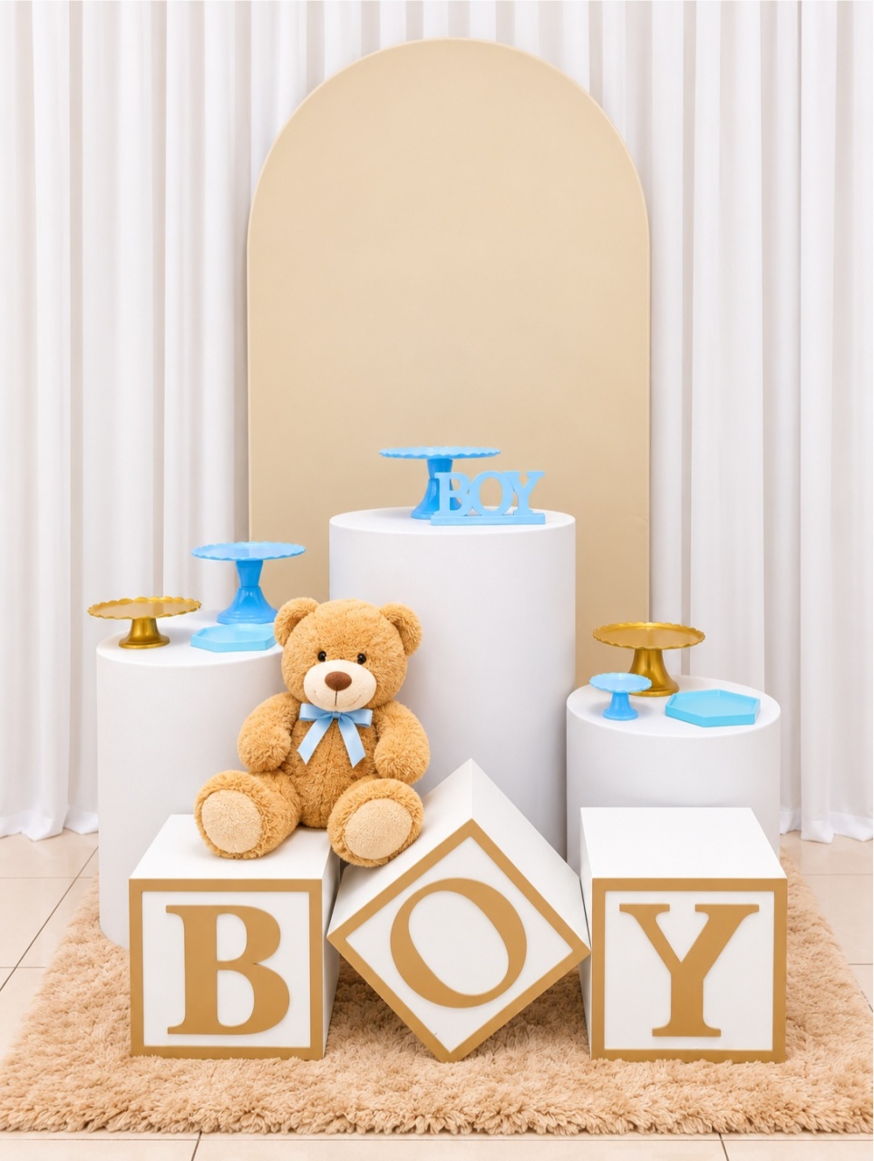 Kit Chá de Bebê -  Jenaina Decoração e Locação 