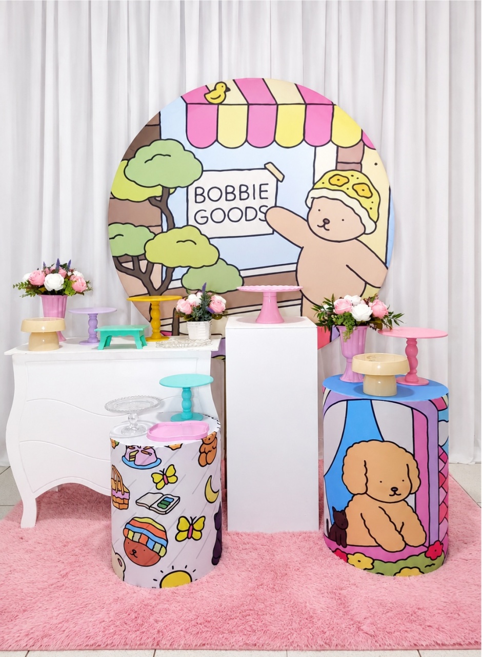 Bobbie Goods -  Jenaina Decoração e Locação 