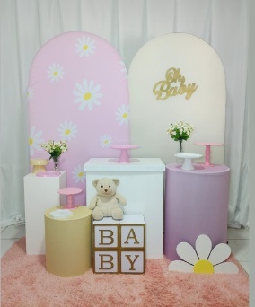 Chá de Bebê Margarida  -  Jenaina Decoração e Locação 