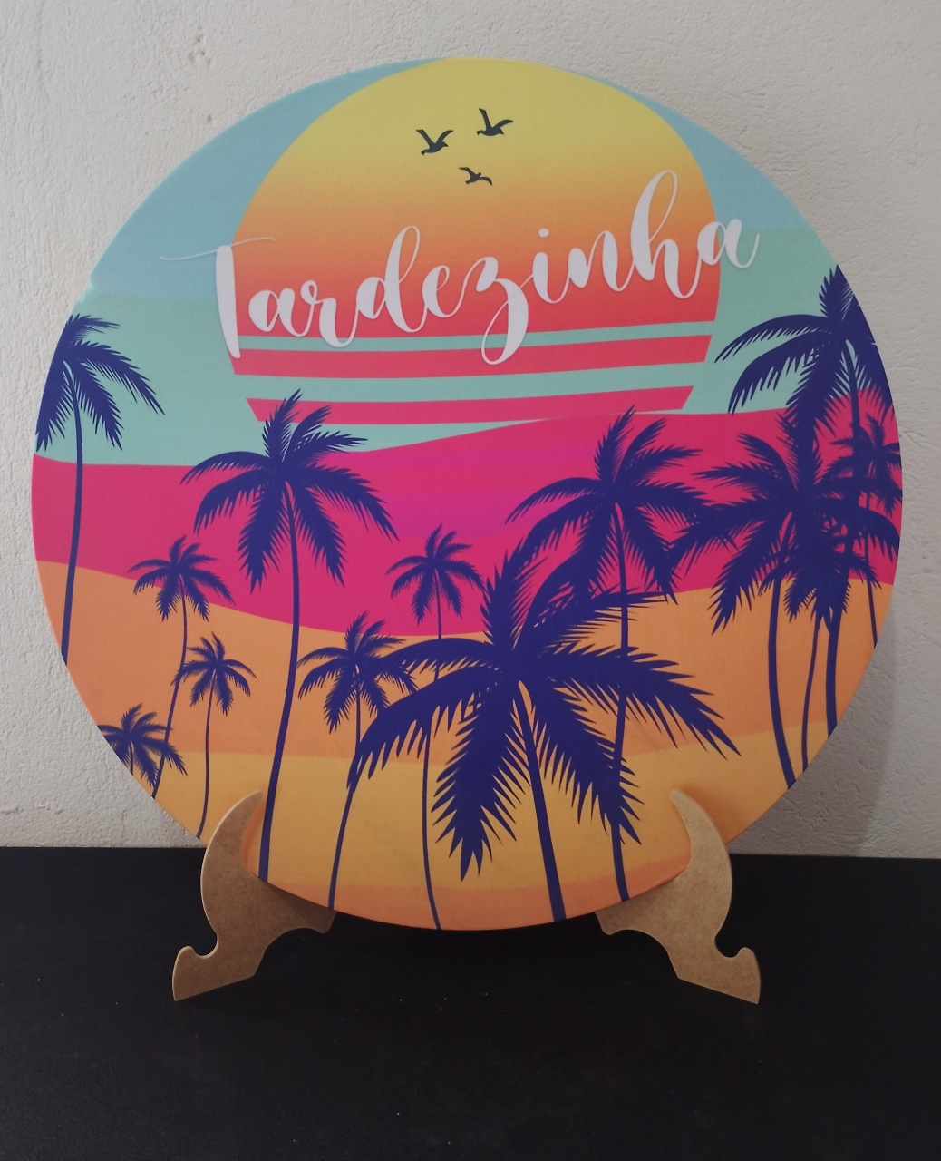 Mini Painel Tecido Tardezinha -  Jenaina Decoração e Locação 