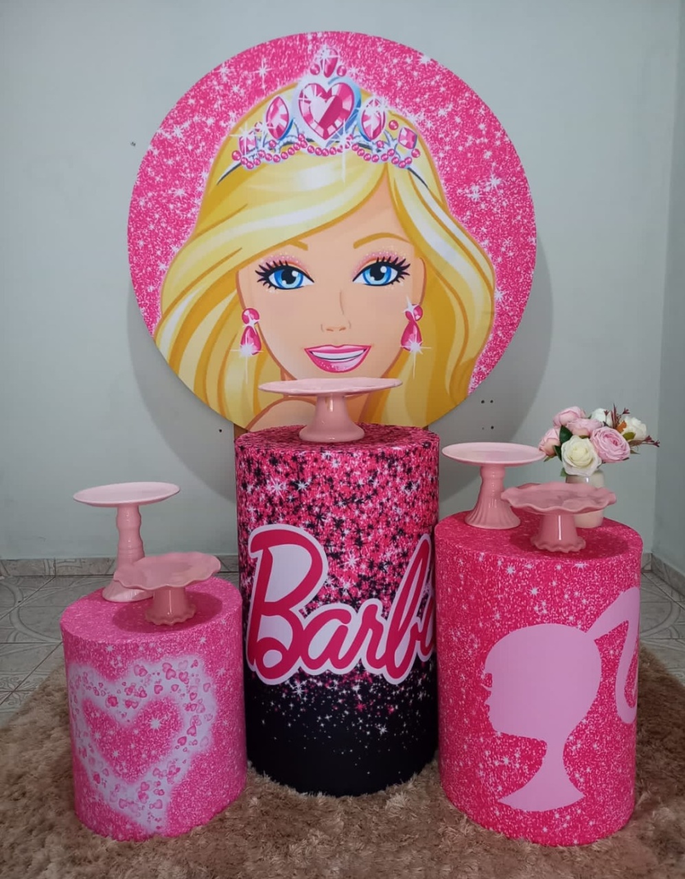 Kit Barbie  -  Jenaina Decoração e Locação 