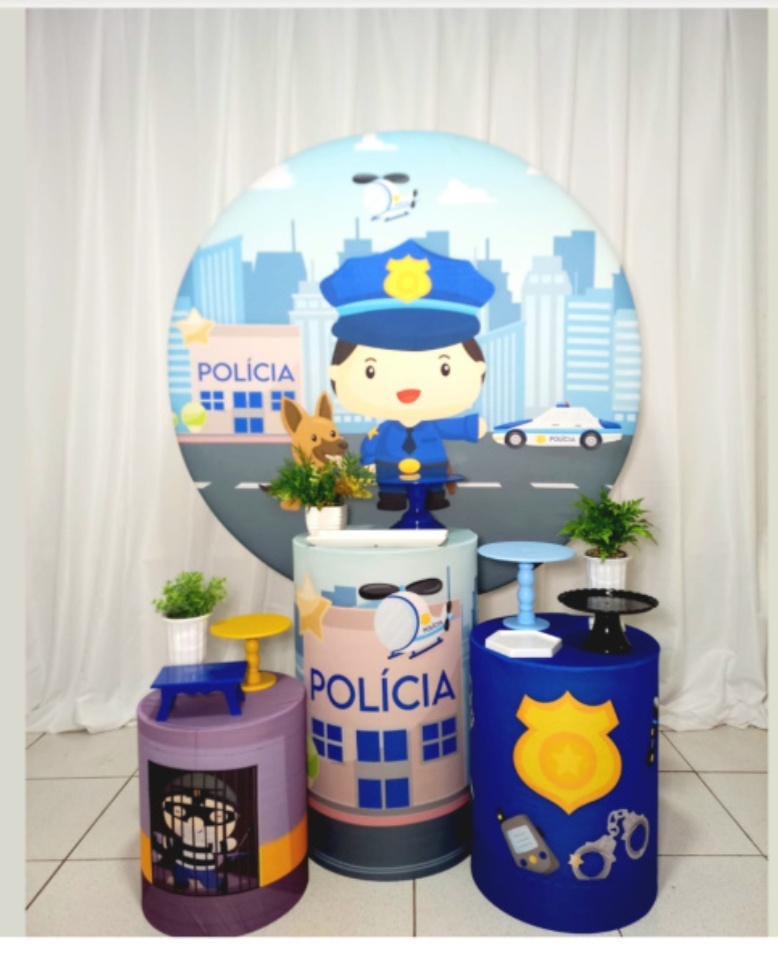Polícia Básico  -  Jenaina Decoração e Locação 