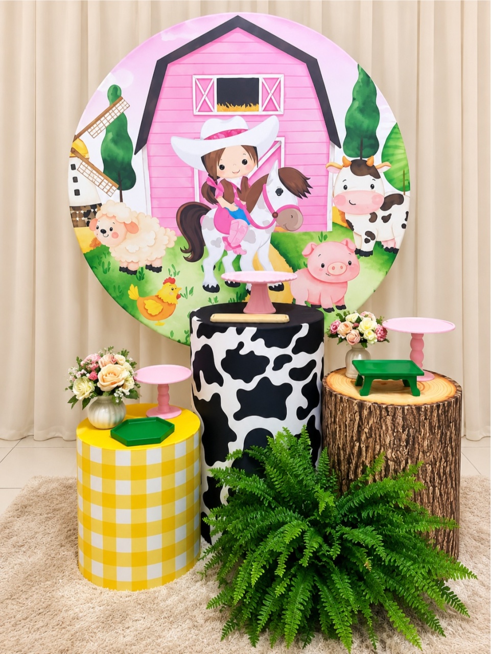 Fazendinha -  Jenaina Decoração e Locação 