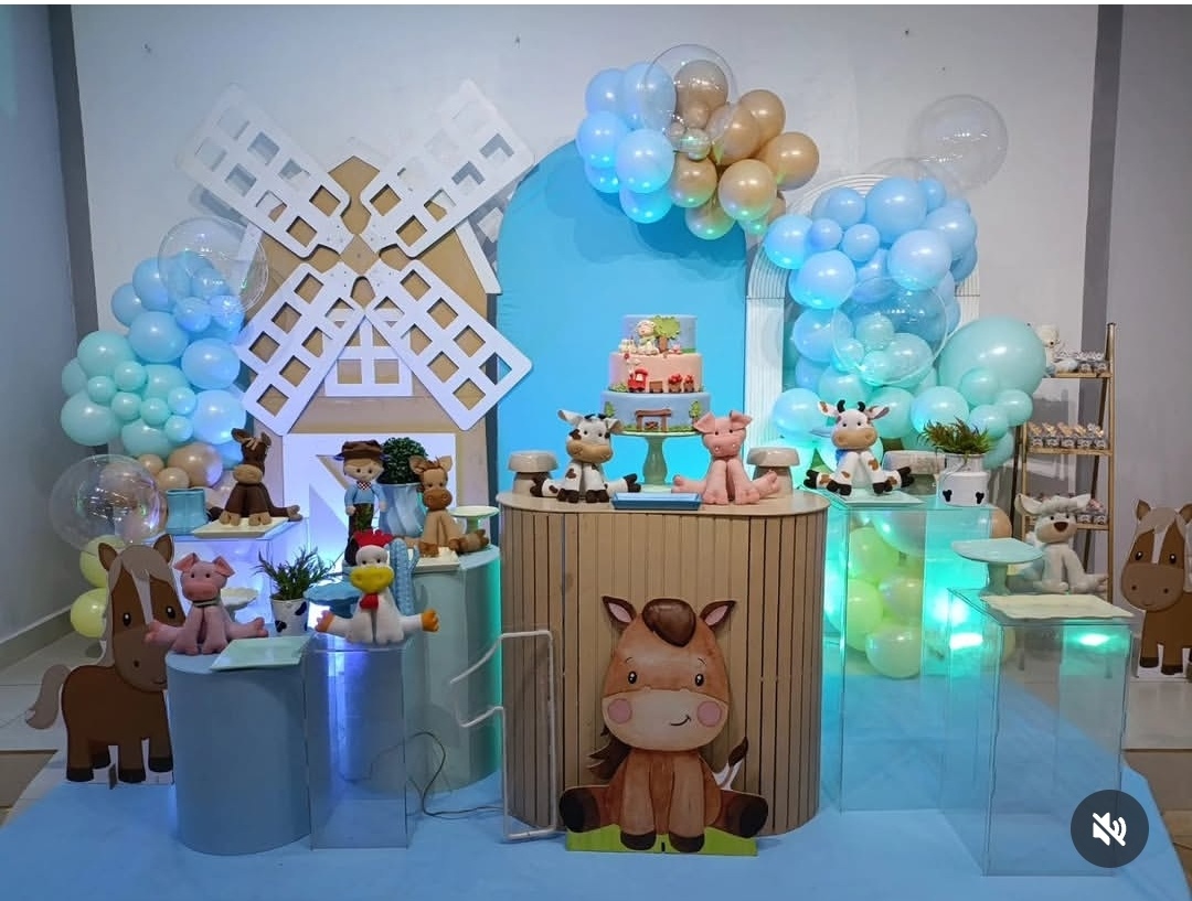 Decoração Fazendinha - SIMONE DOS REIS