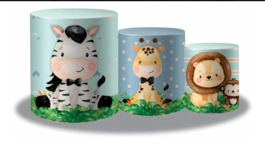 Capas de Cilindro Safari Baby - SIMONE DOS REIS
