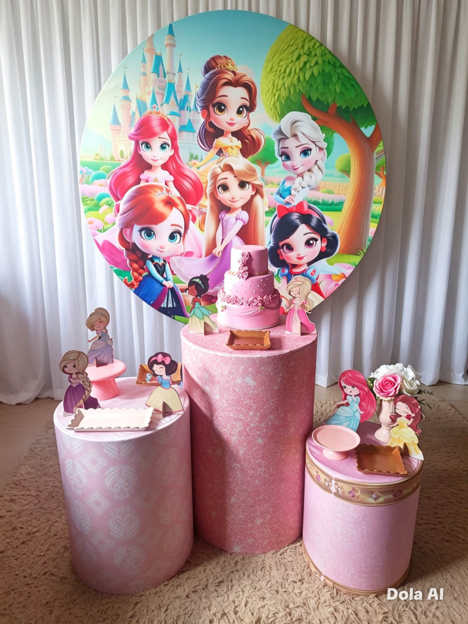 Pegue E Monte Branca de Princesas Baby - SIMONE DOS REIS