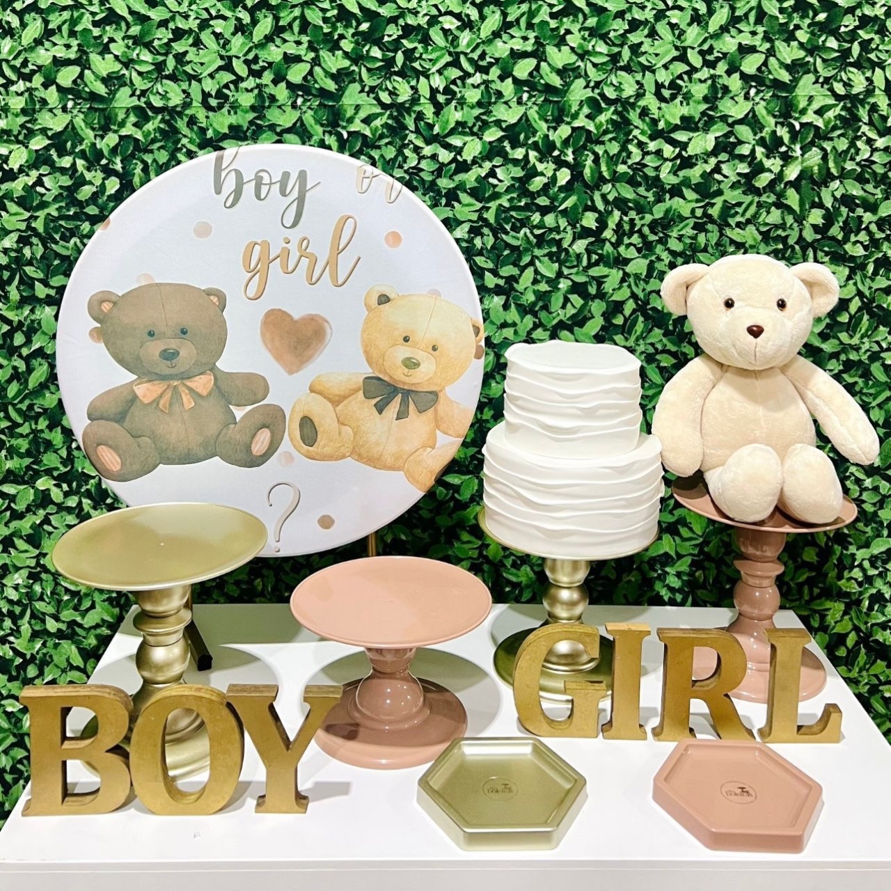 Kit de Mesa - Boy Girl  - Léo Borges 
