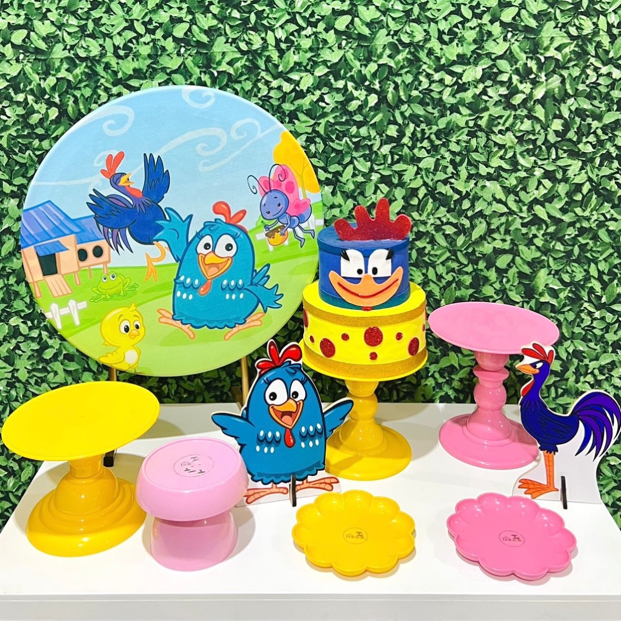 Kit de Mesa - Galinha Pintadinha  - Léo Borges 