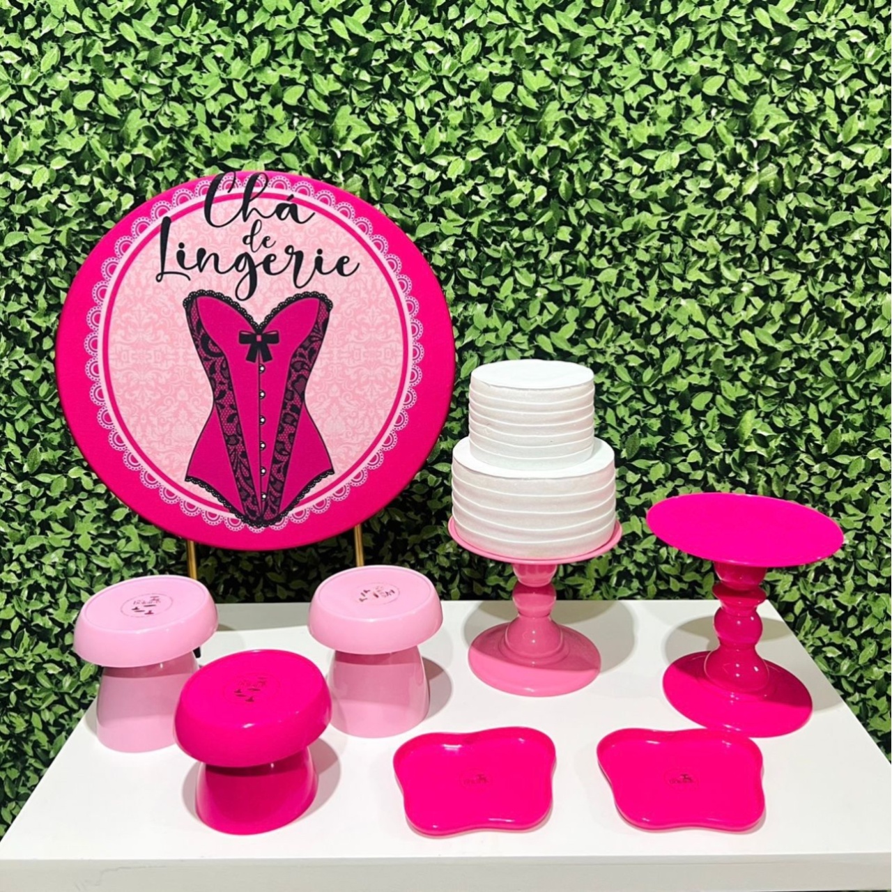 Kit de Mesa - Chá de Lingerie  - Léo Borges 