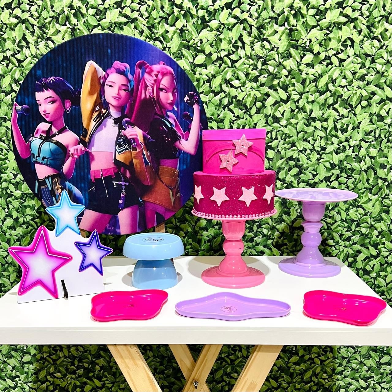 Kit de Mesa - Guerreiras K-Pop - Léo Borges 