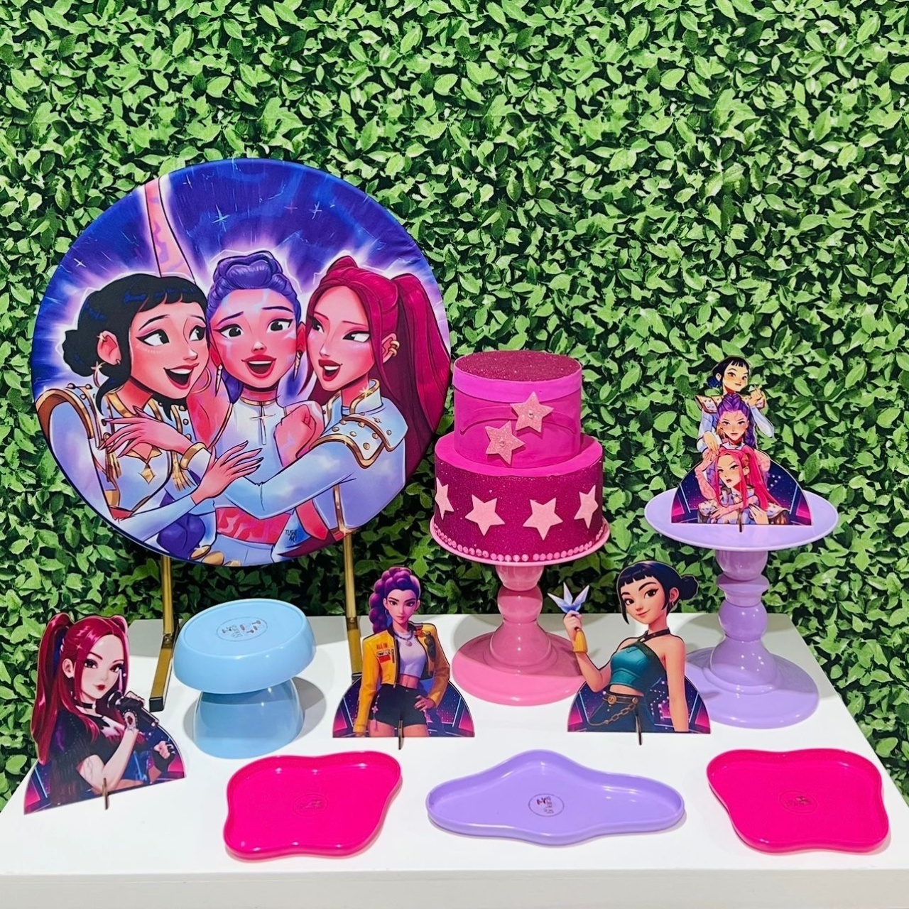 Kit de Mesa - Guerreiras K-Pop  - Léo Borges 