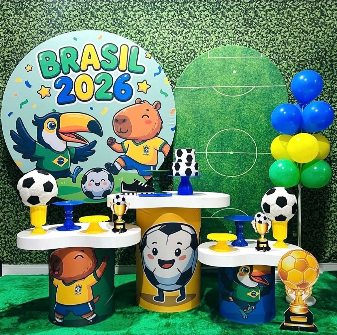 Brasil 2026 / Romano Campo Futebol C Tampo Orgânico - Léo Borges 