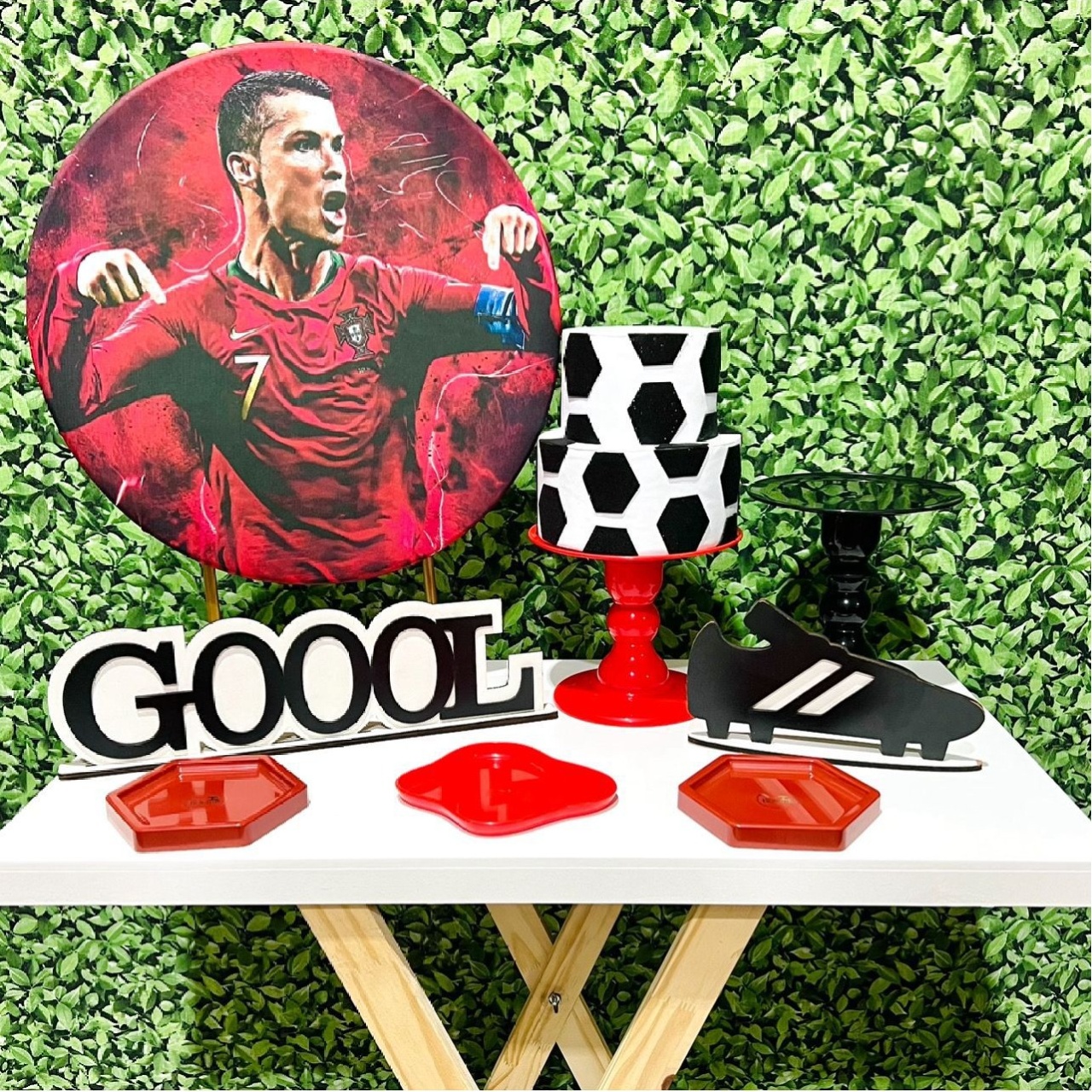 Kit de Mesa- Cristiano Ronaldo - Léo Borges 
