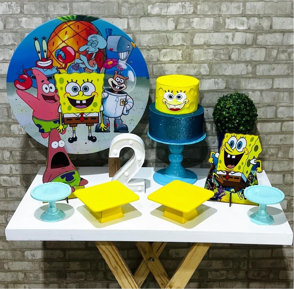 Kit de Mesa - Bob Esponja  - Léo Borges 