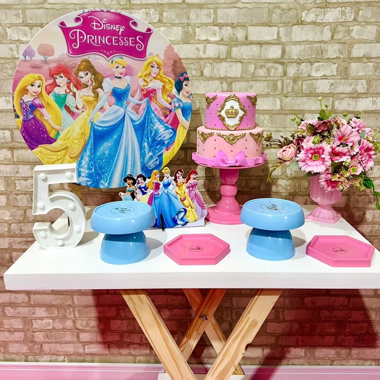 Kit de Mesa - Princesas - Léo Borges 