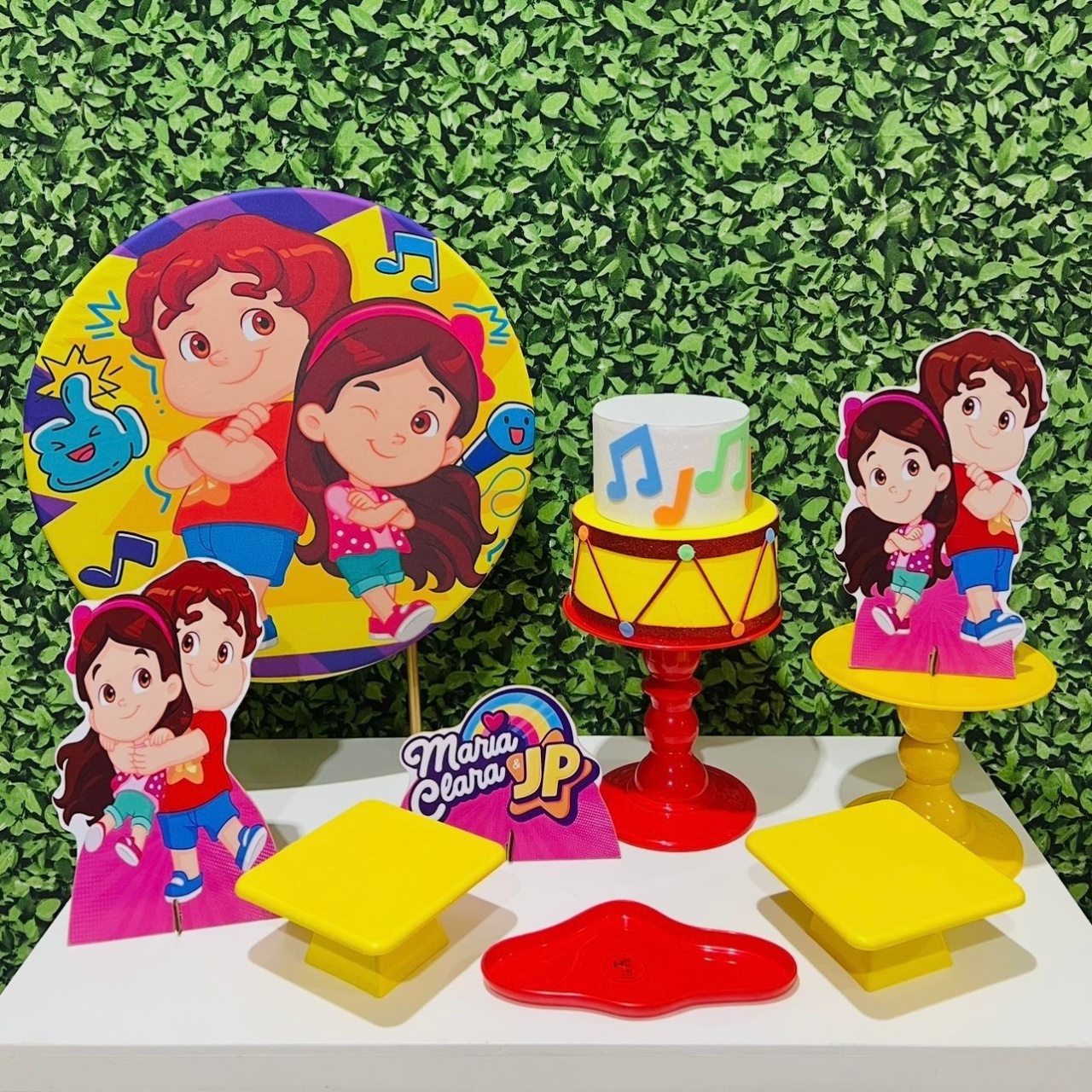 Kit de Mesa - Maria Clara E Jp  - Léo Borges 