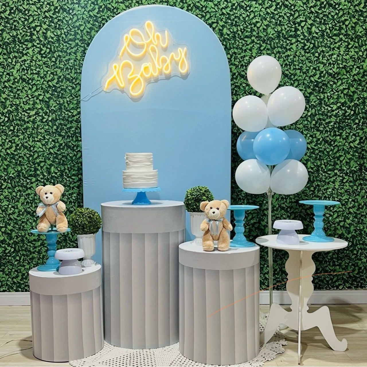 Chá De Bebe Azul Candy - Romano   - Léo Borges 
