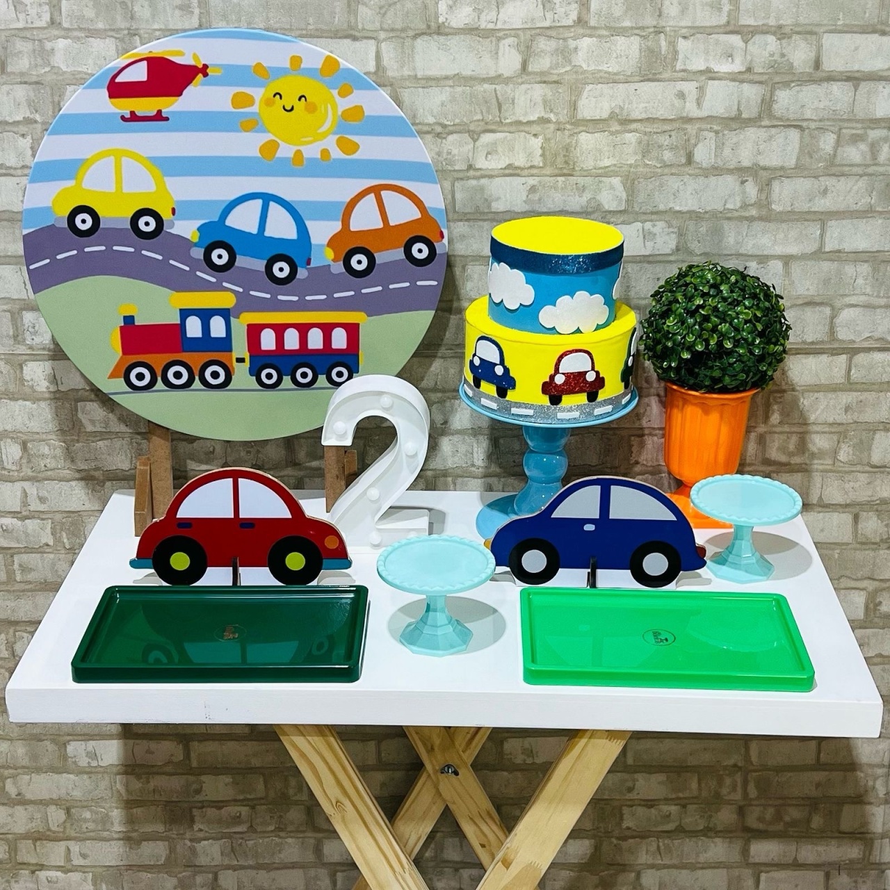 Kit de Mesa - Meios de Transporte  - Léo Borges 