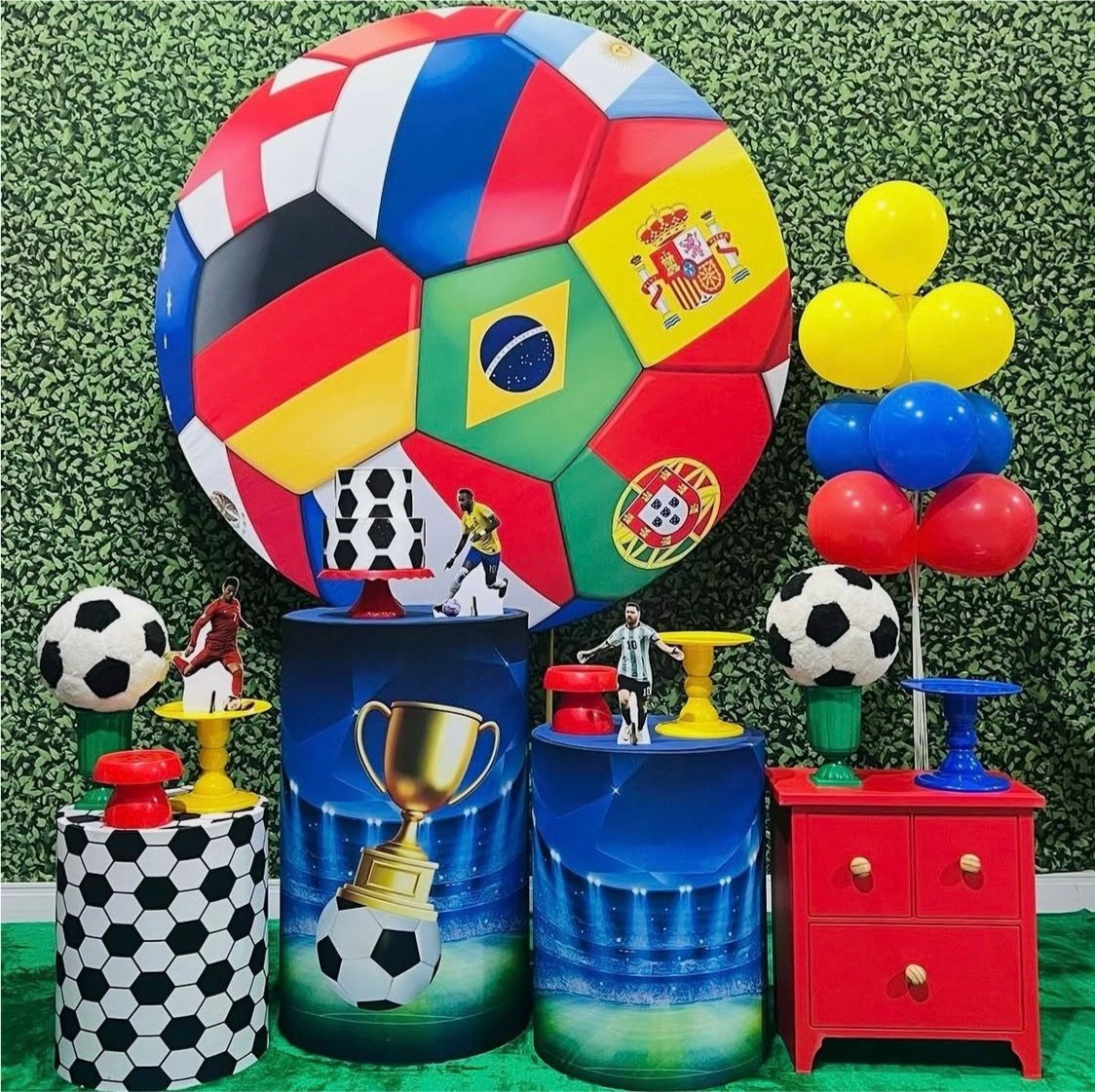 Futebol Paises - Léo Borges 