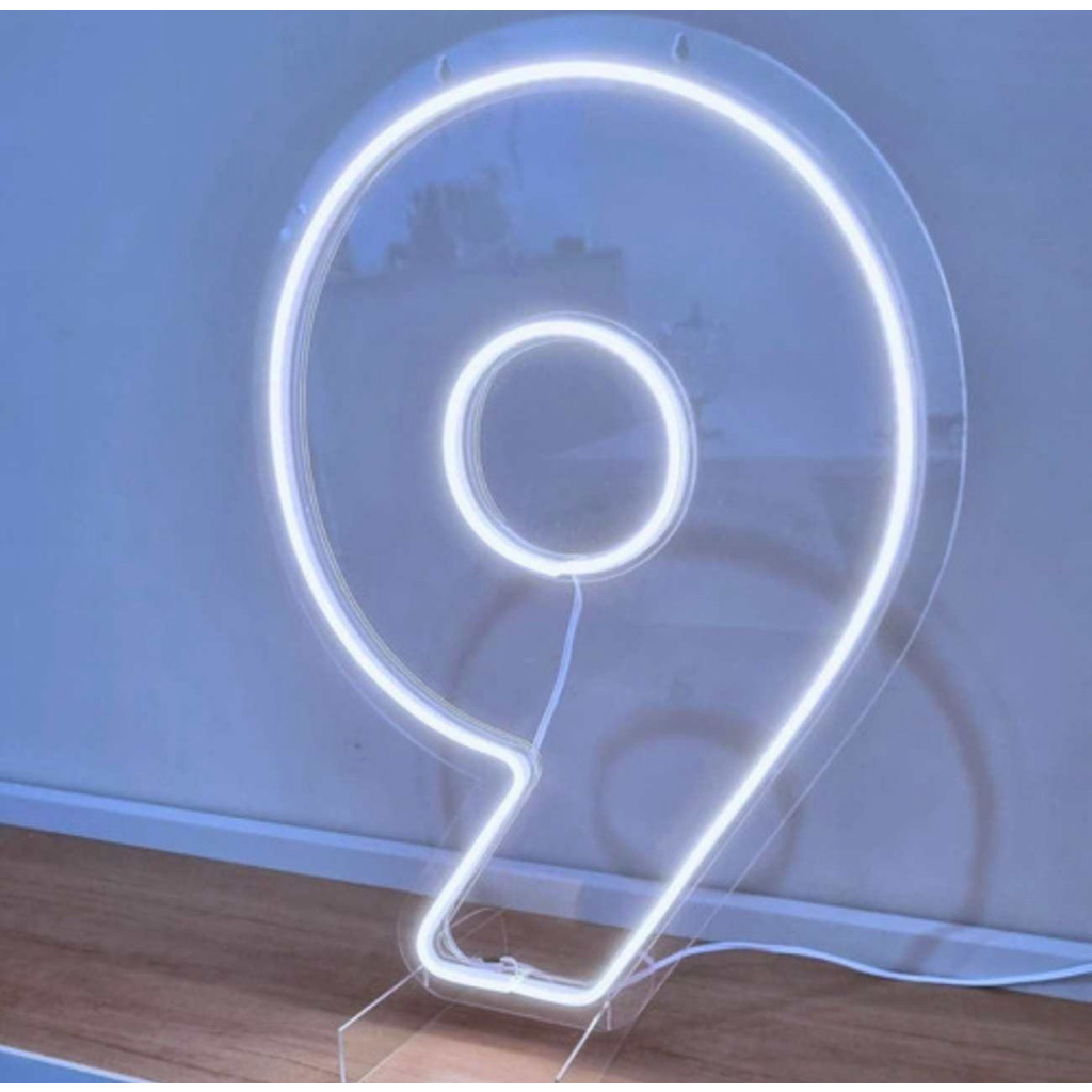 Número de Led 9- 50Cm - Léo Borges 