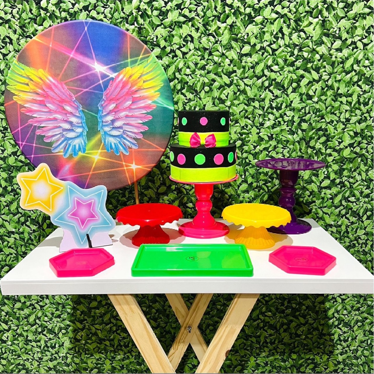 Kit de Mesa - Neon  - Léo Borges 