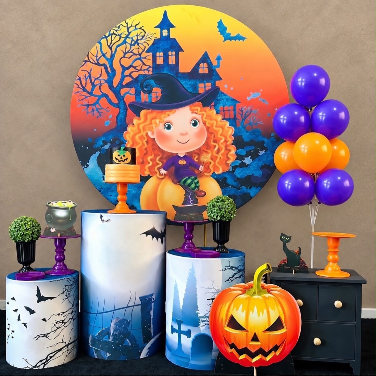 Halloween Bruxinha - Léo Borges 