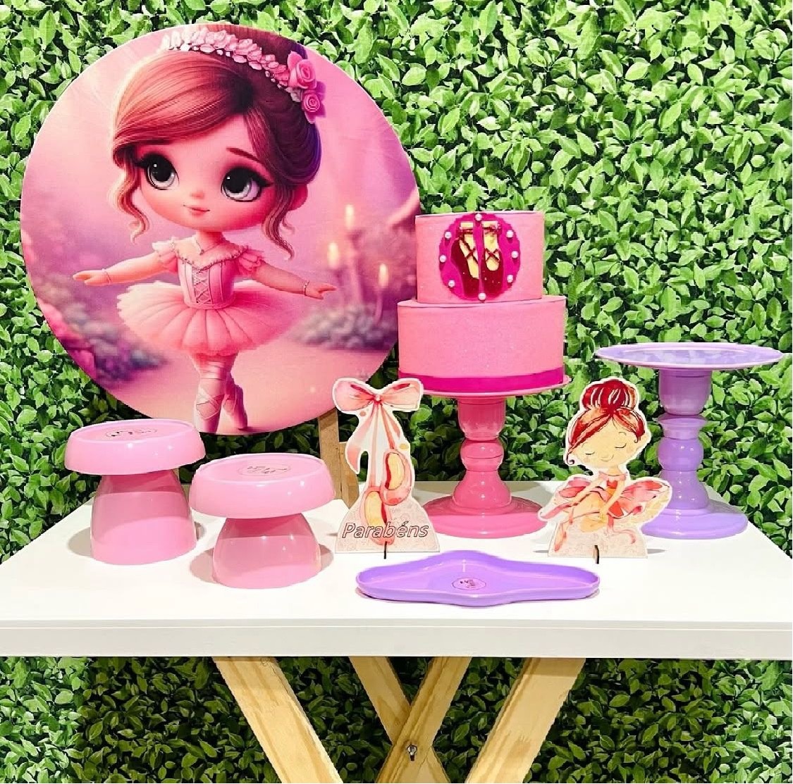 Kit de Mesa - Bailarina  - Léo Borges 