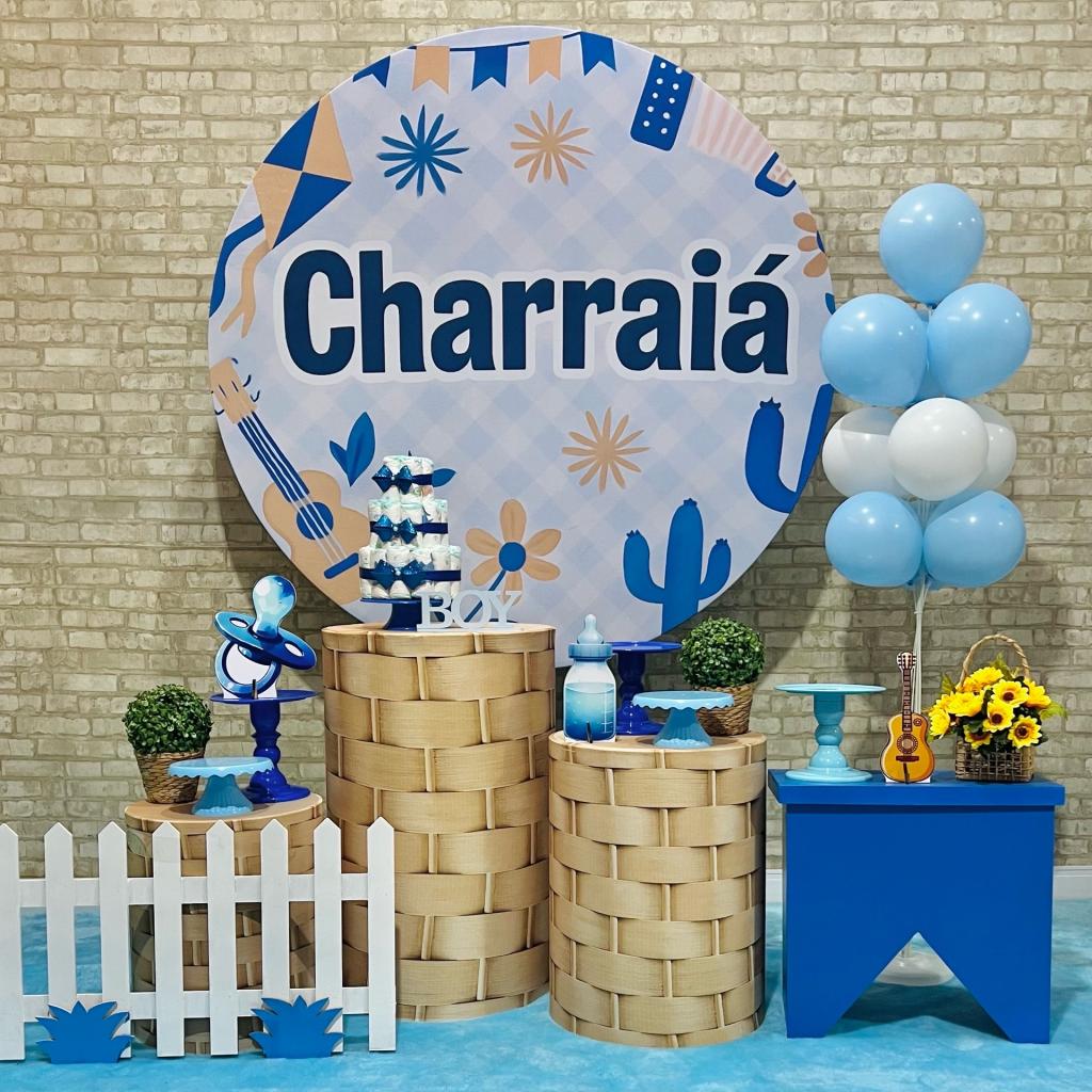 Chá De Fraldas Chárraiá Azul - Léo Borges 
