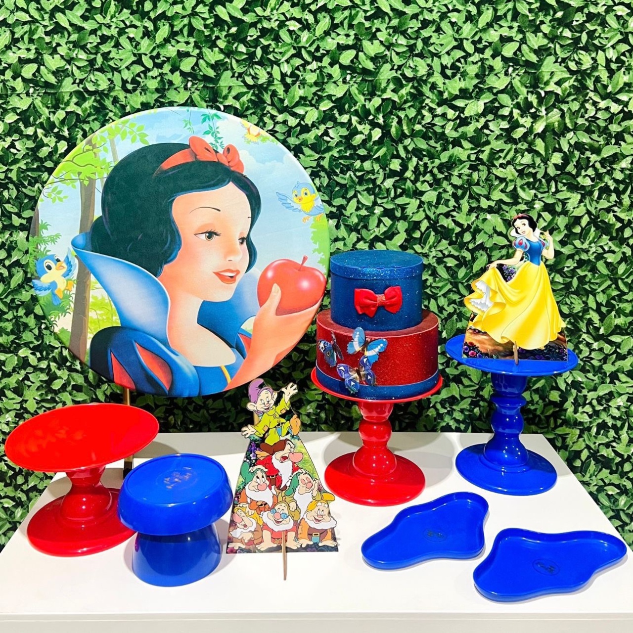 Kit de Mesa - Branca de Neve  - Léo Borges 