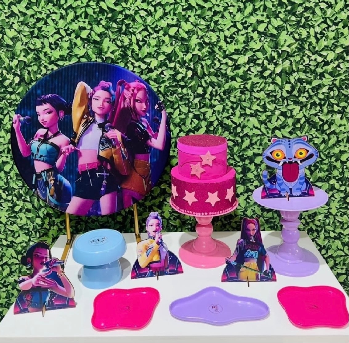 Kit de Mesa - Guerreiras K-Pop  - Léo Borges 