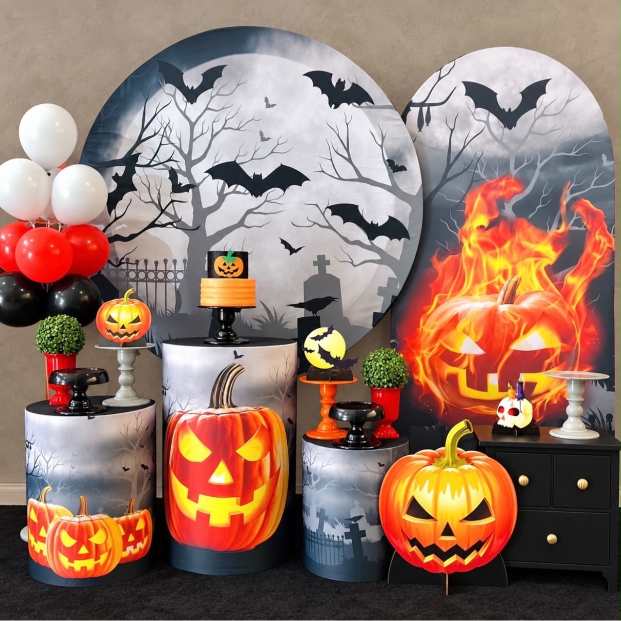 Halloween - Cemiterio - Léo Borges 