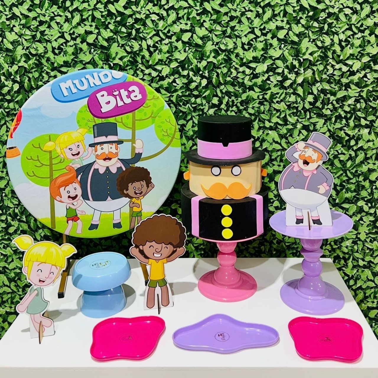 Kit de Mesa - Mundo Bita  - Léo Borges 