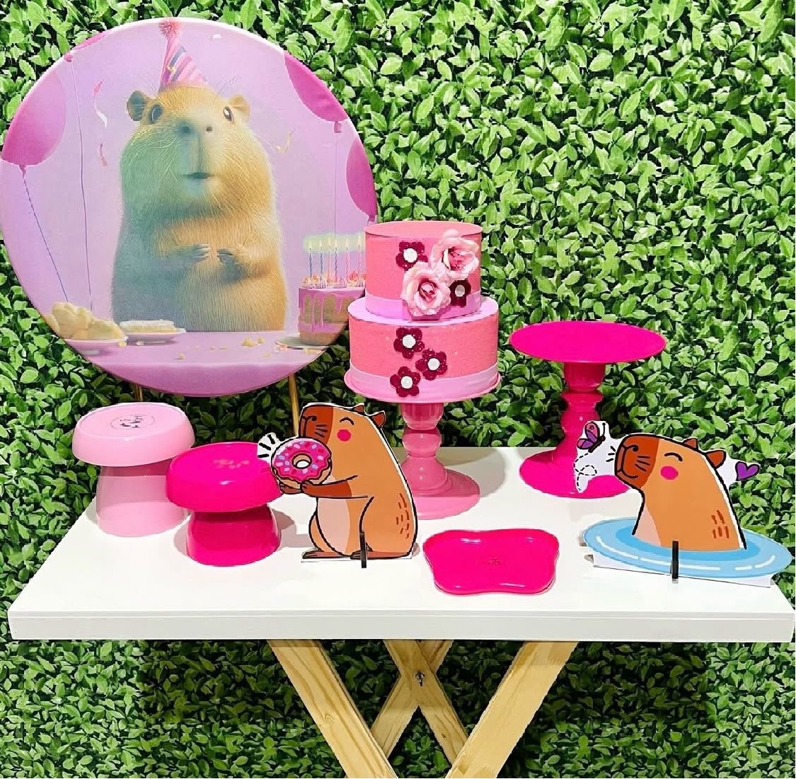Kit de Mesa - Capivara  - Léo Borges 