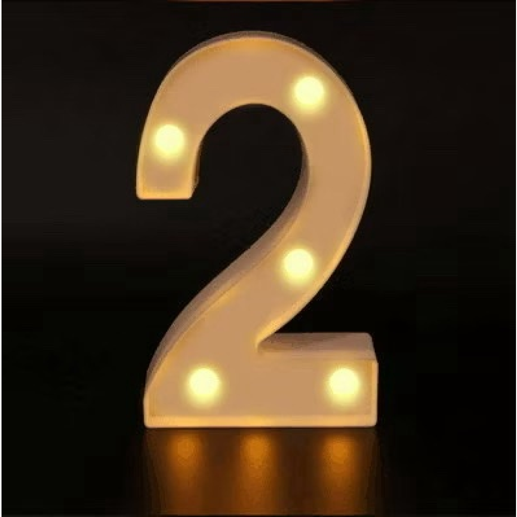 Número Led 2- 21Cm - Léo Borges 