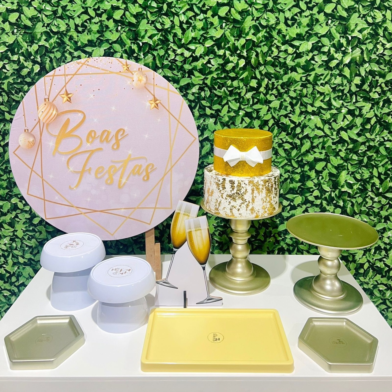 Kit de Mesa - Boas Festas  - Léo Borges 
