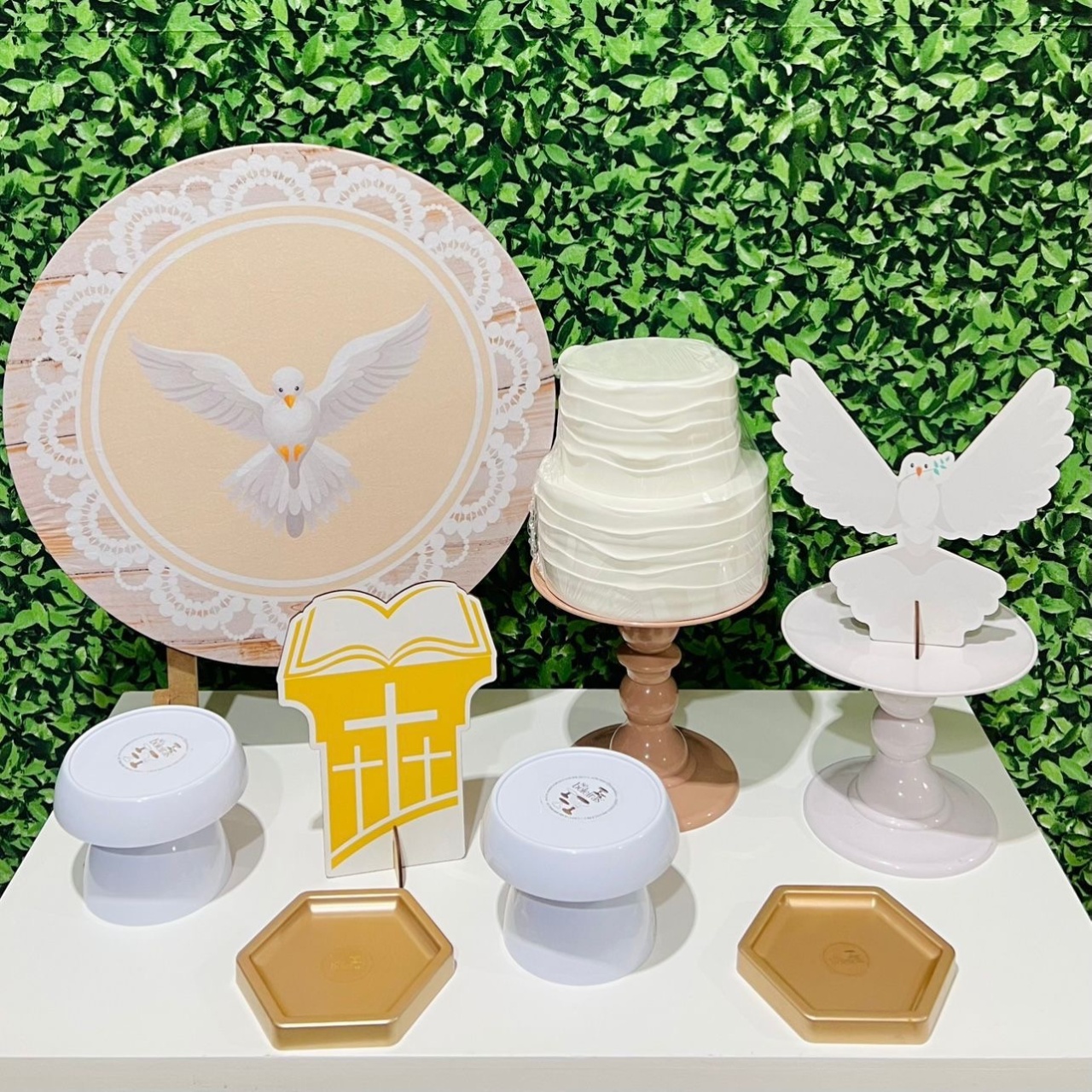 Kit de Mesa - Batizado  - Léo Borges 