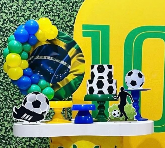 Kit de Mesa - Brasil - Léo Borges 