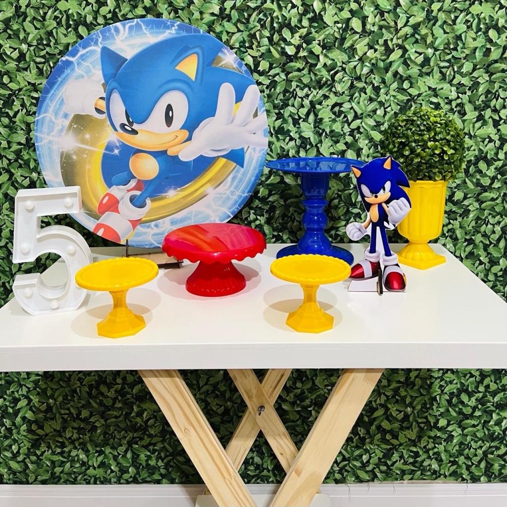 Kit de Mesa - Sonic - Léo Borges 